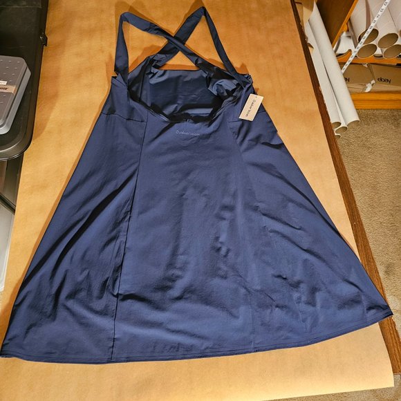 Outdoor Voices Navy Blue Cross Back Exercise Dress Size XXXL - NWT - Picture 5 of 14
